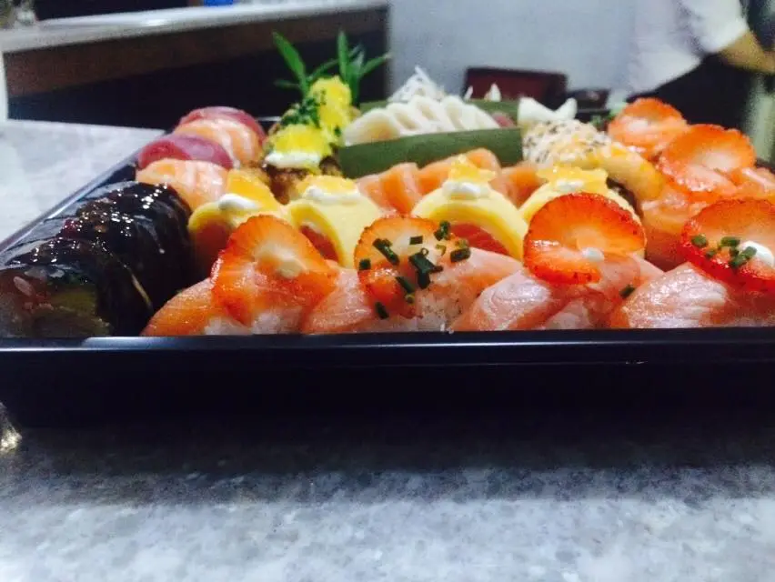 Interior e pratos do Amadeus Fusion Sushi em Braga, Braga (9)