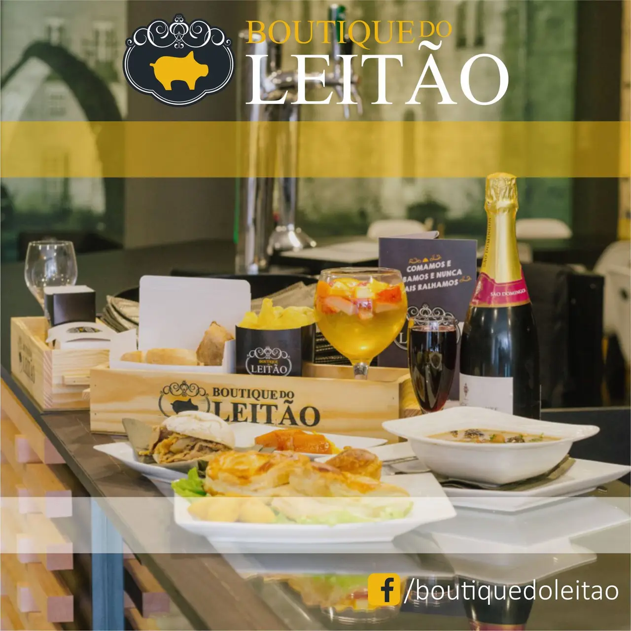 Interior e pratos do Boutique do Leitão em Braga, Braga (10)