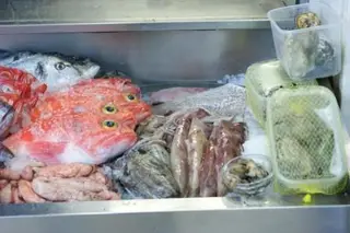 Interior e pratos do Senhor Peixe - Marisqueira em Lisboa, Lisboa (2)